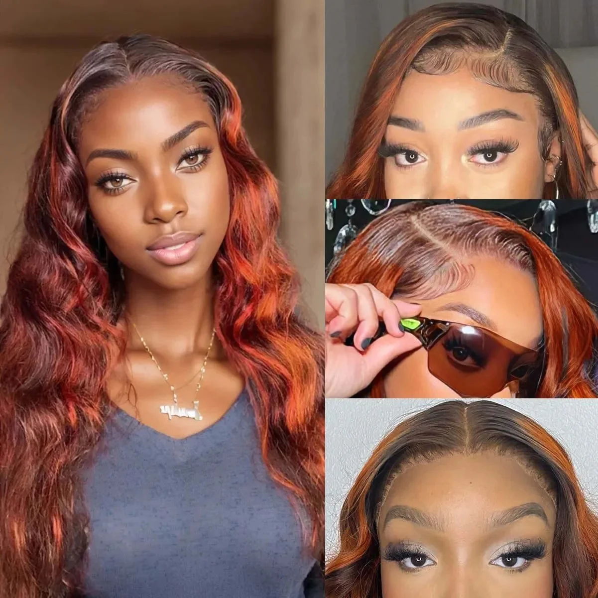 13x6 Human Hair Body Wave 13x4 Lace Front Wig 200%Density 4/350 Golden Brown For Black Women 100% Human Hair Wig
13x6 Human Hair Body Wave 13x4 Lace Front Wig 200%Density 4/350 Golden Brown For Black Women 100% Human Hair Wig