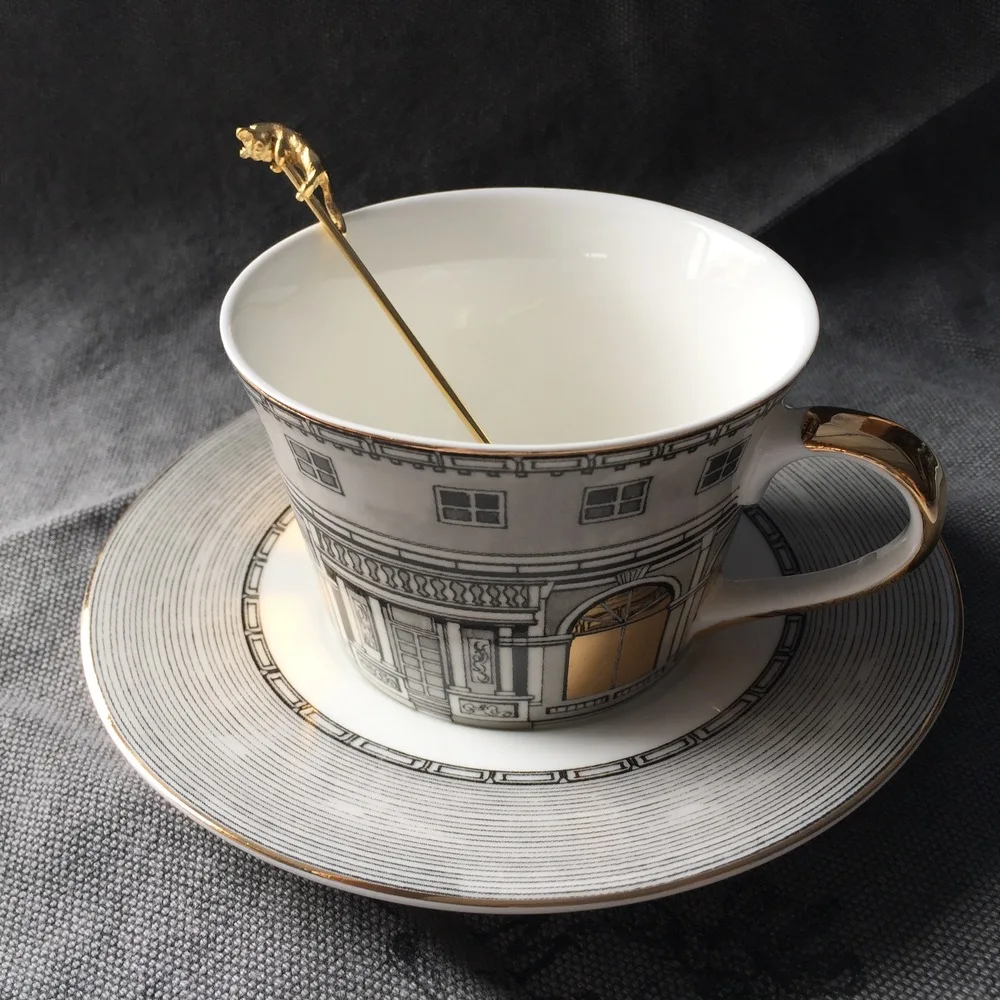Elegant Tea Cup Nordic Bone Porcelain Gold Window Retro Castle Coffee Cup Taza De Cafe Arabic Coffee Cups Turkish Tea Cups
Elegant Tea Cup Nordic Bone Porcelain Gold Window Retro Castle Coffee Cup Taza De Cafe Arabic Coffee Cups Turkish Tea Cups