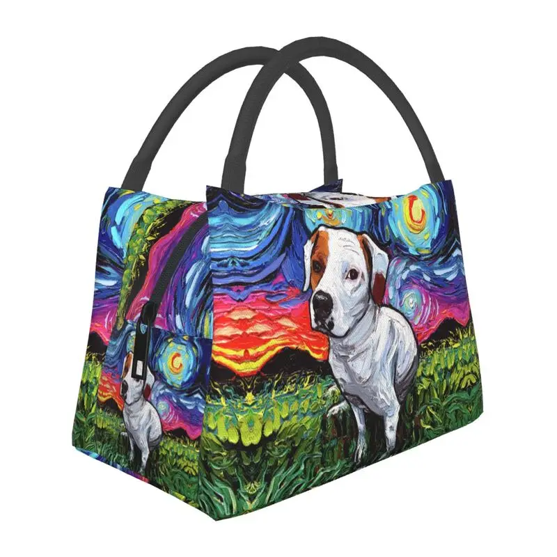 Starry Night Pitbull Mix Insulated Lunch Bags for Women Pet Dog Lover Portable Thermal Cooler Food Lunch Box Hospital Office
Starry Night Pitbull Mix Insulated Lunch Bags for Women Pet Dog Lover Portable Thermal Cooler Food Lunch Box Hospital Office