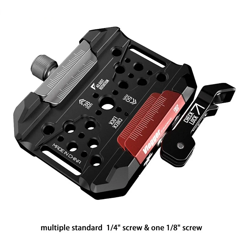 Quick Release System Plate 1/4'' Tripod Base Mount Shoulder Strap for Sony Canon Nikon DSLR Camera Accessories
Quick Release System Plate 1/4'' Tripod Base Mount Shoulder Strap for Sony Canon Nikon DSLR Camera Accessories