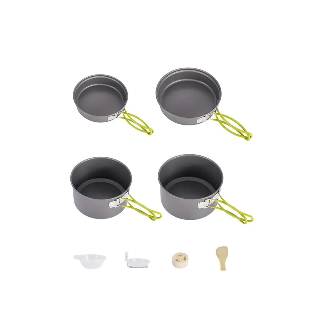 Picnic Fishing Cookware Set Portable Cooking Utensils Three to Four People Hiking
Picnic Fishing Cookware Set Portable Cooking Utensils Three to Four People Hiking