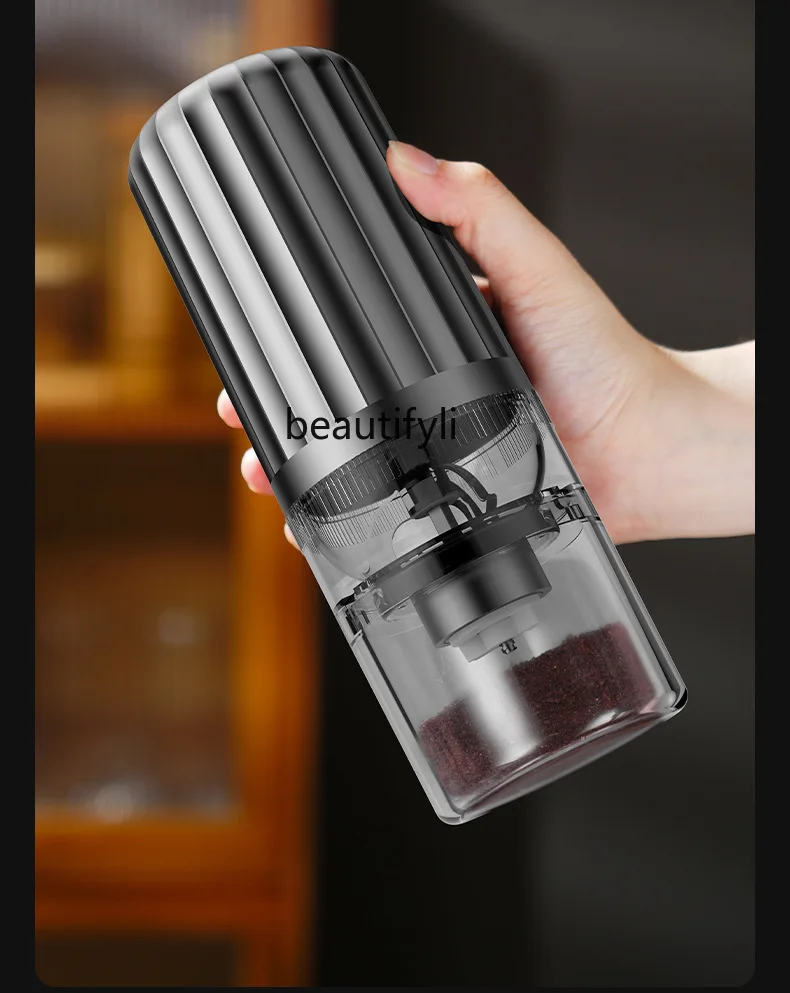 Electric portable coffee grinder, wireless bean grinder, fully automatic charging outdoor
Electric portable coffee grinder, wireless bean grinder, fully automatic charging outdoor