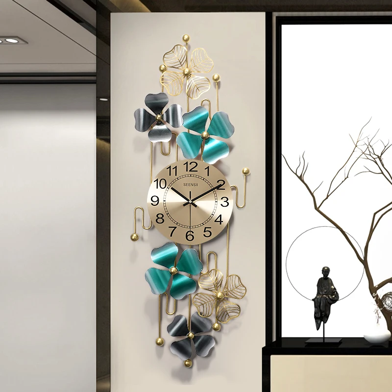Modern Design Luxury Wall Clocks Living Room Nordic Large Metal Hanging Wall Clocks Gold Stylish Decorative Horloge Decoration
Modern Design Luxury Wall Clocks Living Room Nordic Large Metal Hanging Wall Clocks Gold Stylish Decorative Horloge Decoration