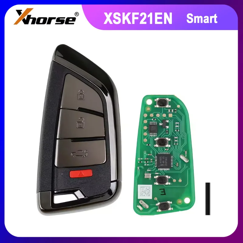 1/2/5PCS/LOT Xhorse XSKF21EN Smart Remote Key Memoeial Knife Style II 4 Buttons Shiny Black Color
1/2/5PCS/LOT Xhorse XSKF21EN Smart Remote Key Memoeial Knife Style II 4 Buttons Shiny Black Color