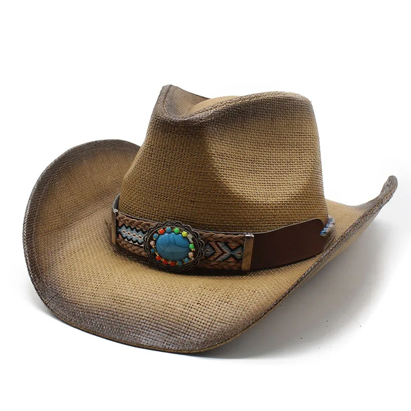 Cross-border Hot Sale Western Cowboy Hat Sun-proof Spray Paint Men And Women Outdoor Sun-proof Hat Style Straw Hat
Cross-border Hot Sale Western Cowboy Hat Sun-proof Spray Paint Men And Women Outdoor Sun-proof Hat Style Straw Hat