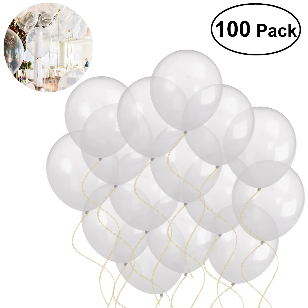 50Pcs Thickened Round Transparent Latex Balloons 12 Inch Bright Color Balloon Party Celebration Helium Round Balloon
50Pcs Thickened Round Transparent Latex Balloons 12 Inch Bright Color Balloon Party Celebration Helium Round Balloon