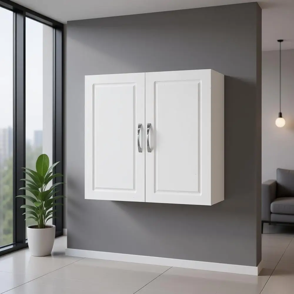 Wall Cabinet Laundry Room, Medicine Cabinet for Bathroom Kitchen Garage, Wall Storage Cabinet with Adjustable Shelf, White FRG23
Wall Cabinet Laundry Room, Medicine Cabinet for Bathroom Kitchen Garage, Wall Storage Cabinet with Adjustable Shelf, White FRG23