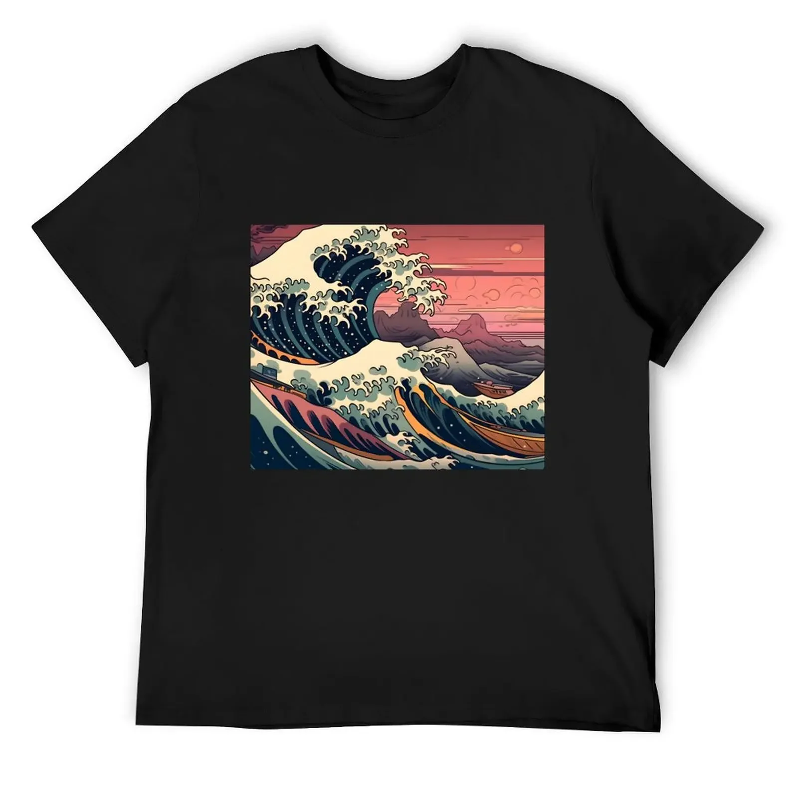 Big wave sunset T-Shirt new edition Funny t-shirt cotton graphic tees men clothings
Big wave sunset T-Shirt new edition Funny t-shirt cotton graphic tees men clothings