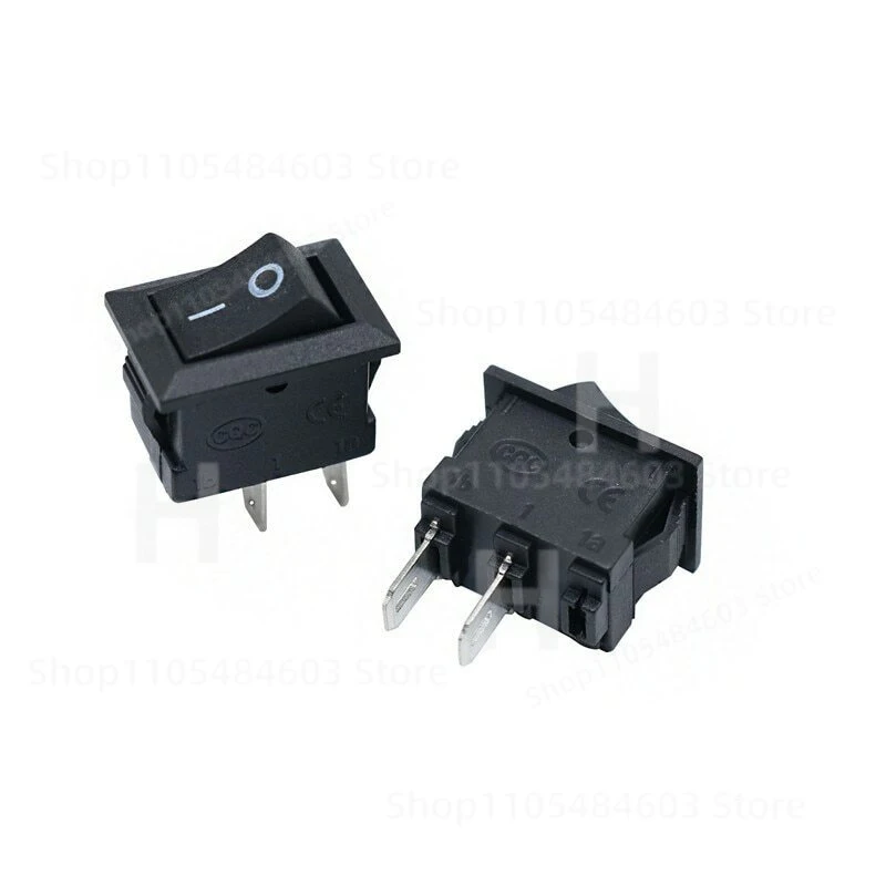 10Pcs Rocker Switch 2PIN ON-OFF SPST10A 250VAC/3A 10x15mm KCD1
10Pcs Rocker Switch 2PIN ON-OFF SPST10A 250VAC/3A 10x15mm KCD1