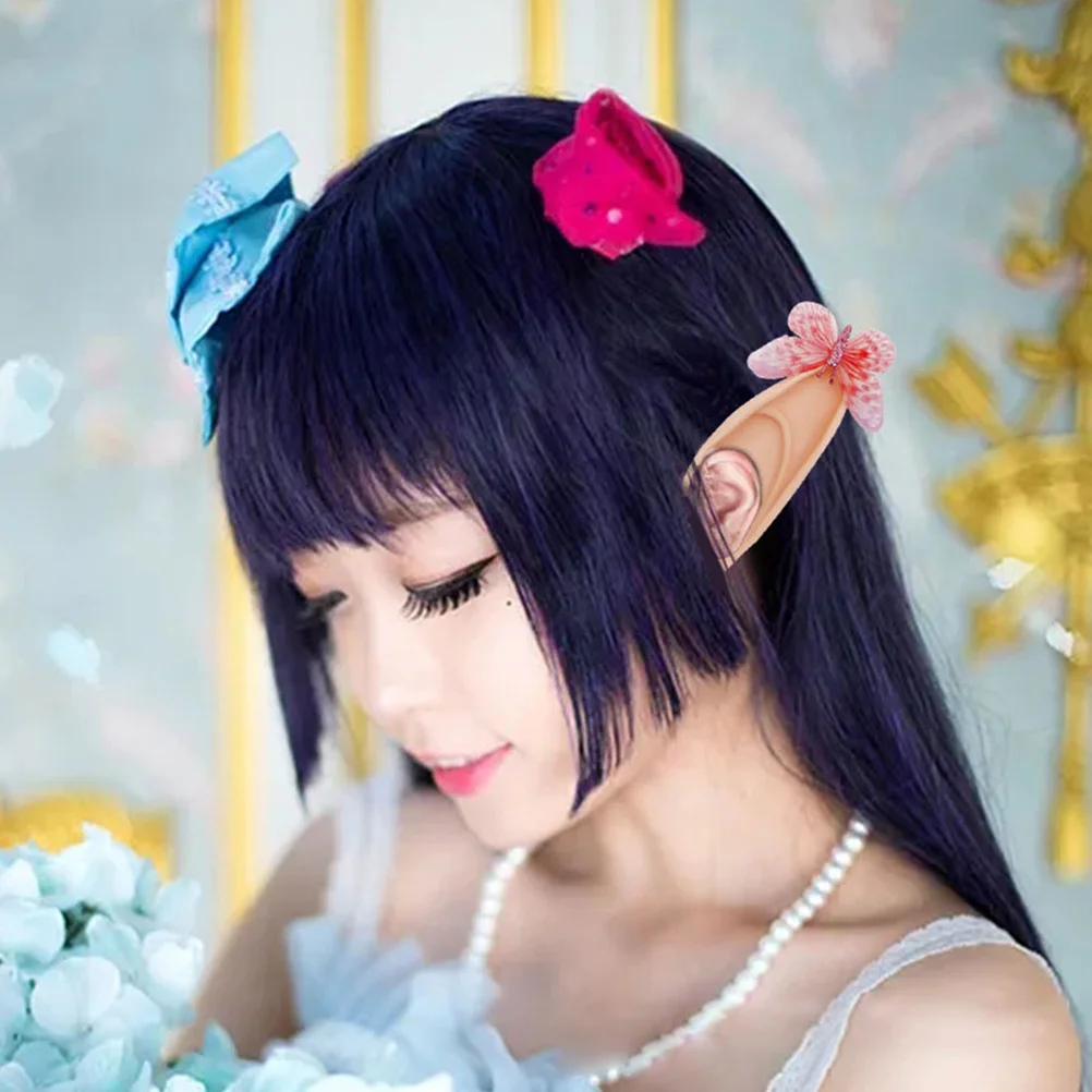 2Pairs Women Fairy Ears Butterflies Cosplay Halloween Christmas Party Costumes Fashion Accessory Fairy Ears Cosplay Accessories
2Pairs Women Fairy Ears Butterflies Cosplay Halloween Christmas Party Costumes Fashion Accessory Fairy Ears Cosplay Accessories