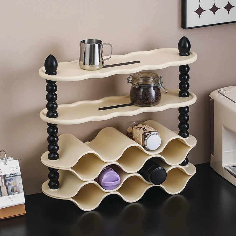 Ouyue honeycomb medieval storage rack, thermos cup placement rack, multi-layer coffee utensils storage rack, cream wind
Ouyue honeycomb medieval storage rack, thermos cup placement rack, multi-layer coffee utensils storage rack, cream wind