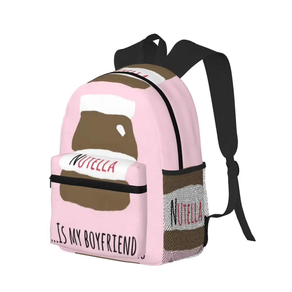 Funny Nutella Student Backpack School Bag Hiking Travel Daypack for Men Women Bookbag Shoulder Bags
Funny Nutella Student Backpack School Bag Hiking Travel Daypack for Men Women Bookbag Shoulder Bags