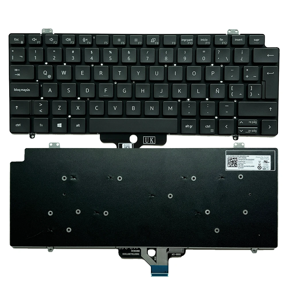 Латинская клавиатура 7410 для DELL Latitude 7410 7410 2-в-1 0JWN6W 0F4K5D DLM19K7 DLM19K76LA6698 CEM3D без подсветки
Латинская клавиатура 7410 для DELL Latitude 7410 7410 2-в-1 0JWN6W 0F4K5D DLM19K7 DLM19K76LA6698 CEM3D без подсветки