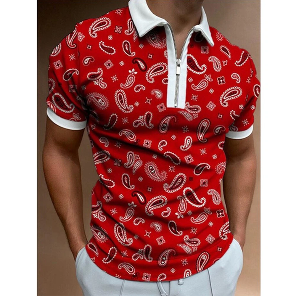2023 Summer Men's Polo Shirt Solid Color 3D Printed Classic Short Sleeve Tee Top Fashion Casual Streetwear Slim Fit Clothing
2023 Summer Men's Polo Shirt Solid Color 3D Printed Classic Short Sleeve Tee Top Fashion Casual Streetwear Slim Fit Clothing