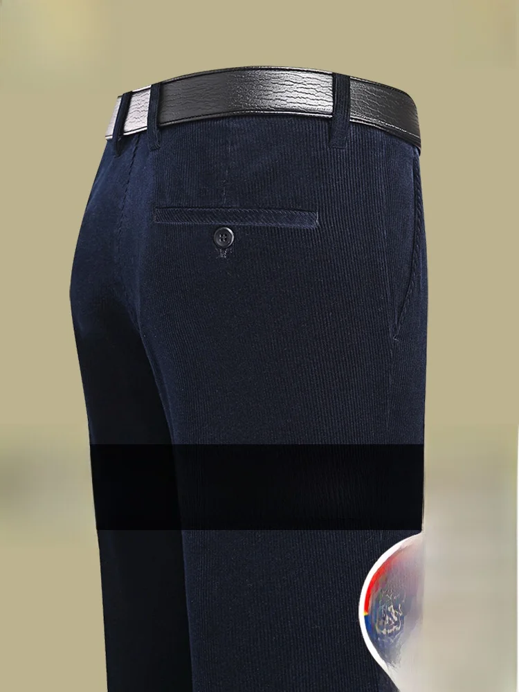 Pierre Cardin Men's Busin Casual Corduroy Pants High Waist Straight Leg Pure Cotton Autumn Winter High End Leisure Trousers
Pierre Cardin Men's Busin Casual Corduroy Pants High Waist Straight Leg Pure Cotton Autumn Winter High End Leisure Trousers