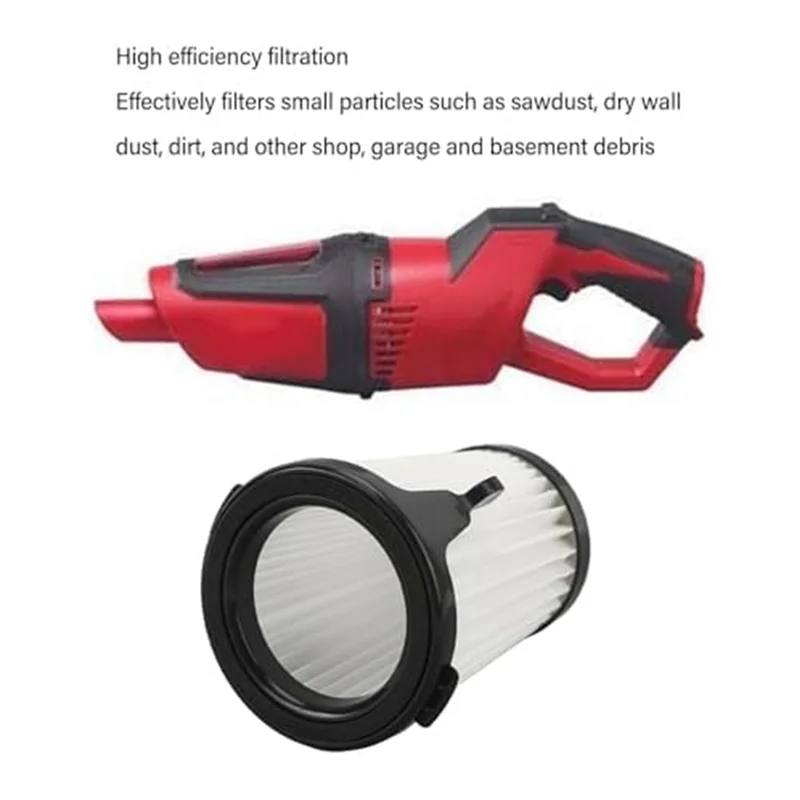 A44F-For 49-90-1950 HEPA Filter Replacement For M12 0850-20 Compact Vacuum, For , Washable & Reusable
A44F-For 49-90-1950 HEPA Filter Replacement For M12 0850-20 Compact Vacuum, For , Washable & Reusable