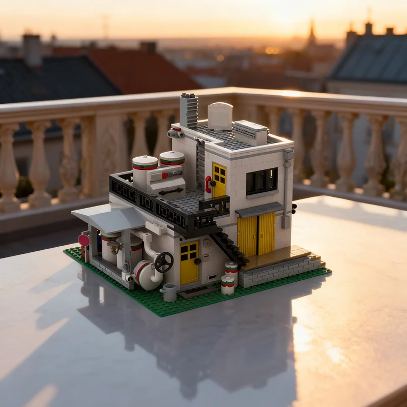 780pcs MOC Octan Chemie Fabrik Octan Factory Town Model Building Blocks Architecture Toys Christmas Gifts Education Kids Brick
780pcs MOC Octan Chemie Fabrik Octan Factory Town Model Building Blocks Architecture Toys Christmas Gifts Education Kids Brick