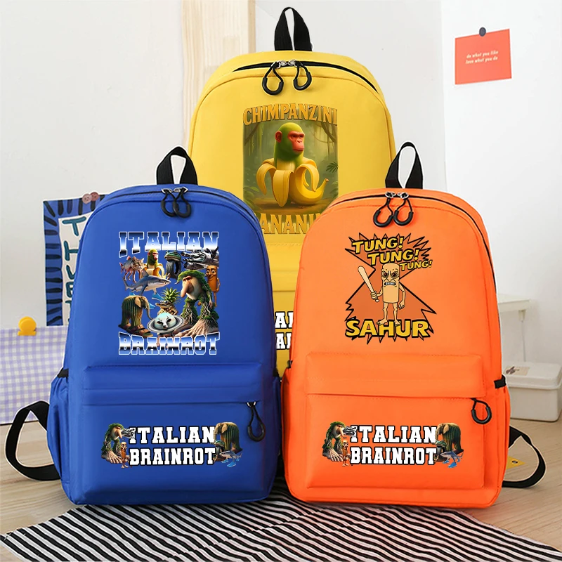 B-Brainrot Boy Girl Student School Bag Game Role Cute Anime Printed Backpack Back To School Book Pen Storage Rucksack Kids Party
B-Brainrot Boy Girl Student School Bag Game Role Cute Anime Printed Backpack Back To School Book Pen Storage Rucksack Kids Party