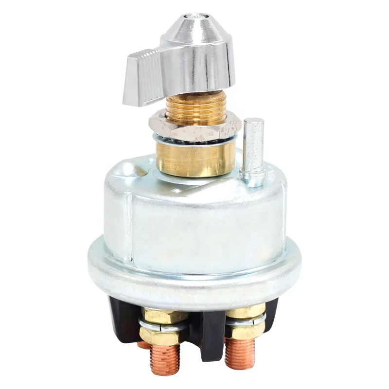 300A Battery Isolator / Kill Switch - Copper M10 Studs, Certified for 12V-24V DC Automotive & Racing Cars
300A Battery Isolator / Kill Switch - Copper M10 Studs, Certified for 12V-24V DC Automotive & Racing Cars