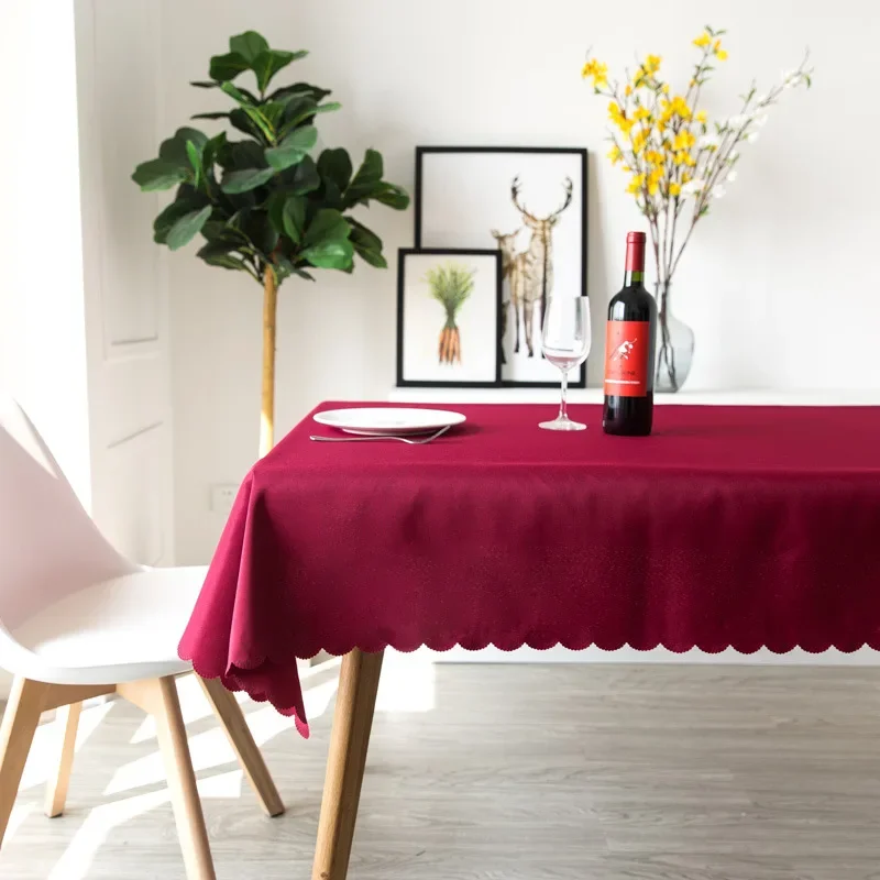 10015 Table cloth waterproof, oil proof, and wash free PVC mesh red tablecloth, desk, student coffee table, table mat fabric art
10015 Table cloth waterproof, oil proof, and wash free PVC mesh red tablecloth, desk, student coffee table, table mat fabric art