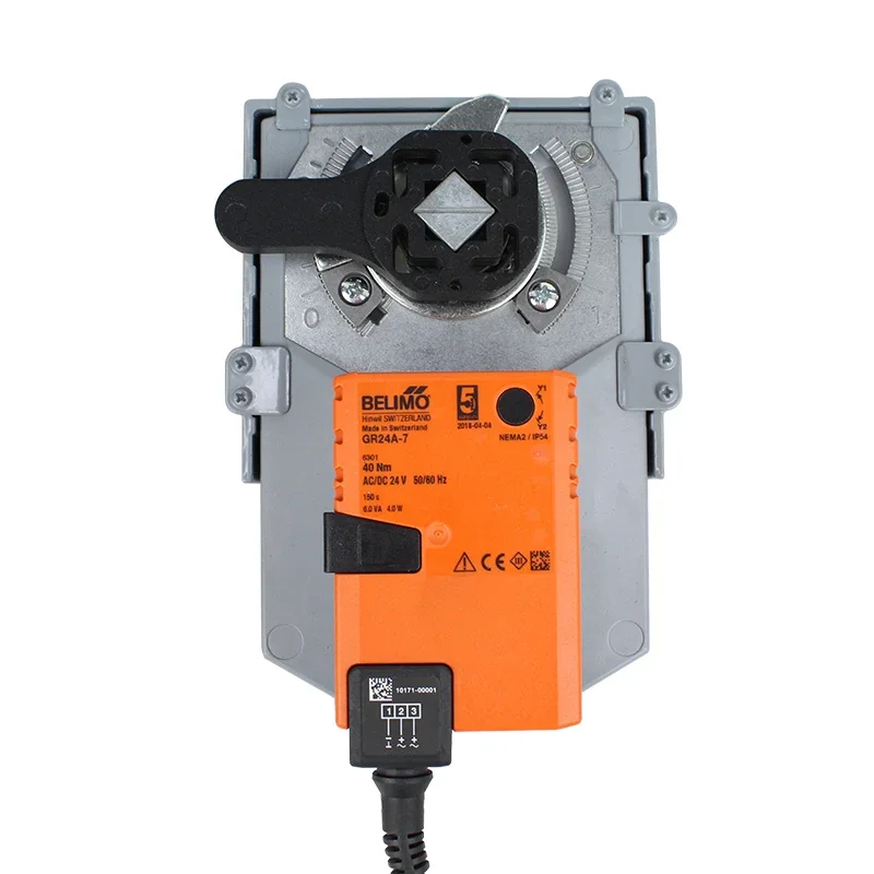 BELIMO 40Nm GR24A-5/GR24A-7 Rotary Actuator for Butterfly Valves Original Product for Open/Close Ventilation Graphic Design
BELIMO 40Nm GR24A-5/GR24A-7 Rotary Actuator for Butterfly Valves Original Product for Open/Close Ventilation Graphic Design