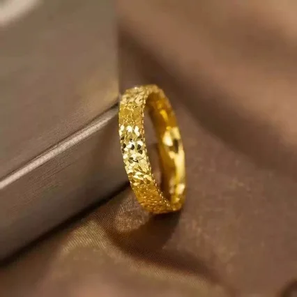 Gold jewelry ring for women, high-end brass non-fading, niche design, high-end closed mouth ring
Gold jewelry ring for women, high-end brass non-fading, niche design, high-end closed mouth ring