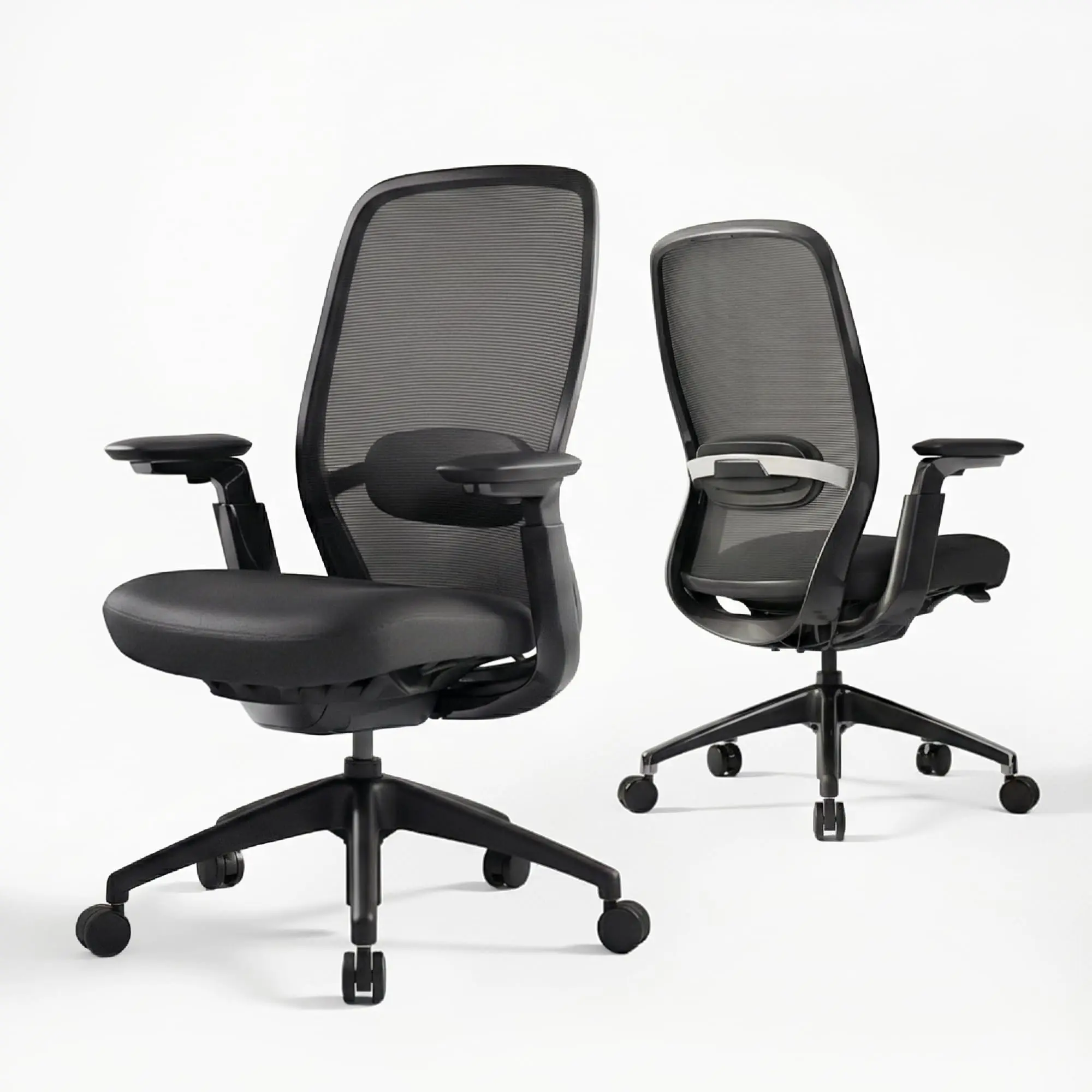 Executive Office Chair With One-Touch Adjustment Mesh Back Ergonomic Desk Chair Black
Executive Office Chair With One-Touch Adjustment Mesh Back Ergonomic Desk Chair Black