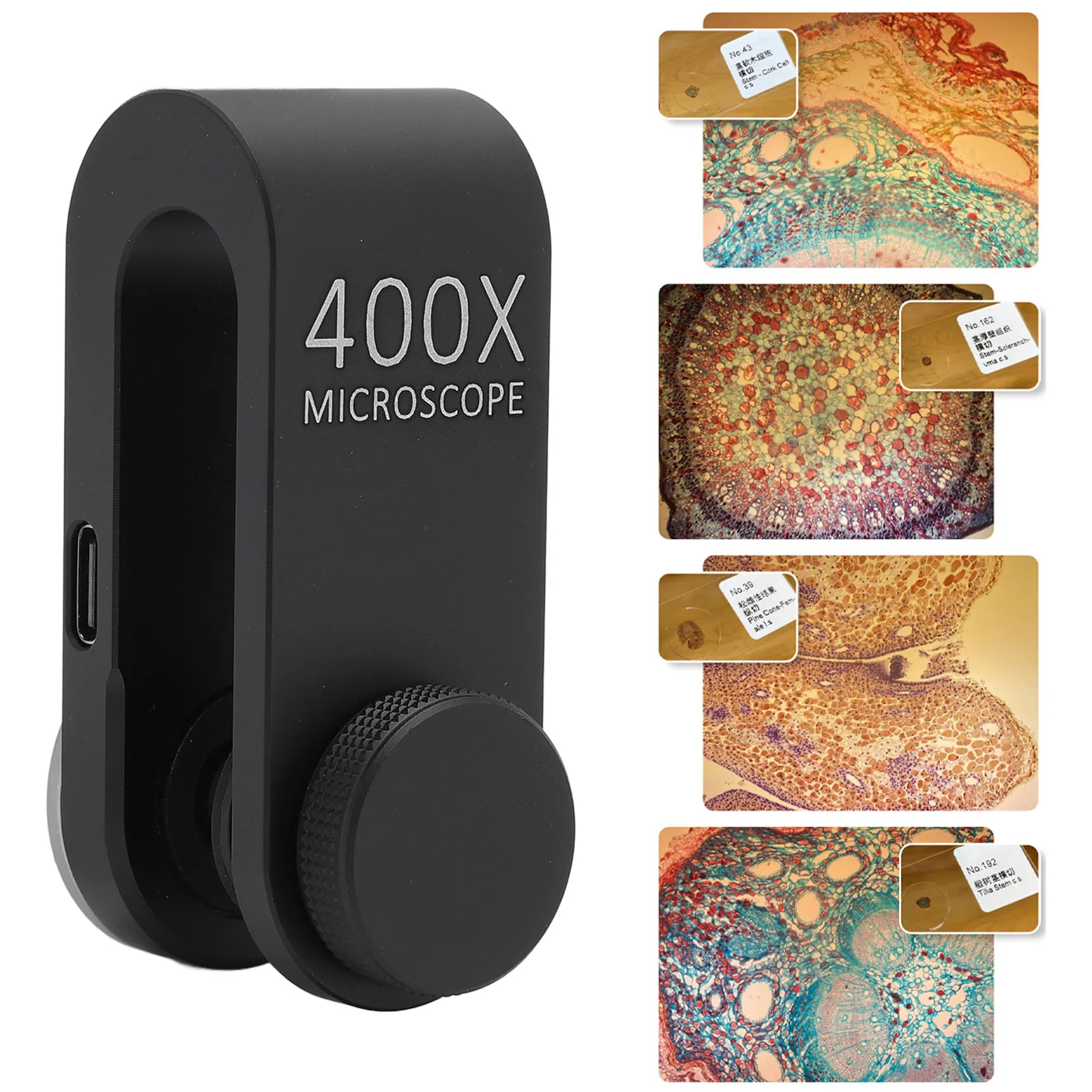 Phone Microscope Lens High Definition Phone Camera Microscope Lens LED Light Aluminum Alloy Clamp for Jewelry Making
Phone Microscope Lens High Definition Phone Camera Microscope Lens LED Light Aluminum Alloy Clamp for Jewelry Making