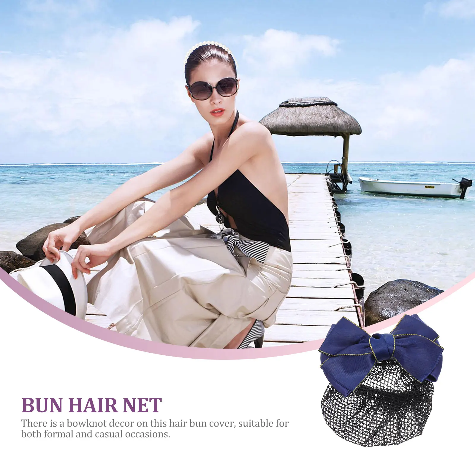 Hair Clip Mesh Bun Cover For Women Silk Hairnets Bowknot Ballet Nurse Stewardess Dance Accessories Formal Casual Use 
Hair Clip Mesh Bun Cover For Women Silk Hairnets Bowknot Ballet Nurse Stewardess Dance Accessories Formal Casual Use