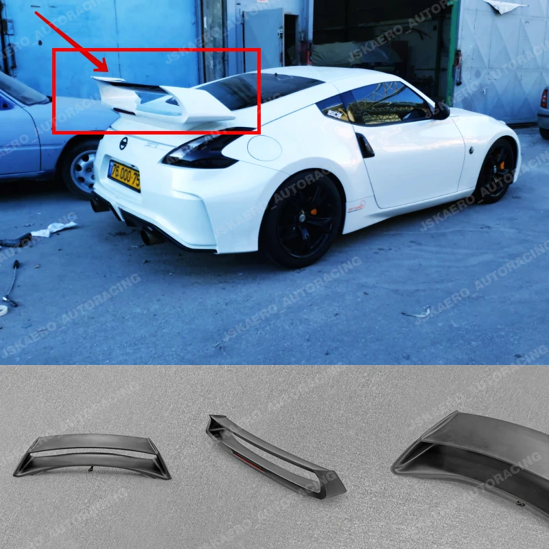For Nissan Fairlady 09-17 370Z Z34 Rear Trunk Spoiler Wing Lip FRP Unpainted
For Nissan Fairlady 09-17 370Z Z34 Rear Trunk Spoiler Wing Lip FRP Unpainted