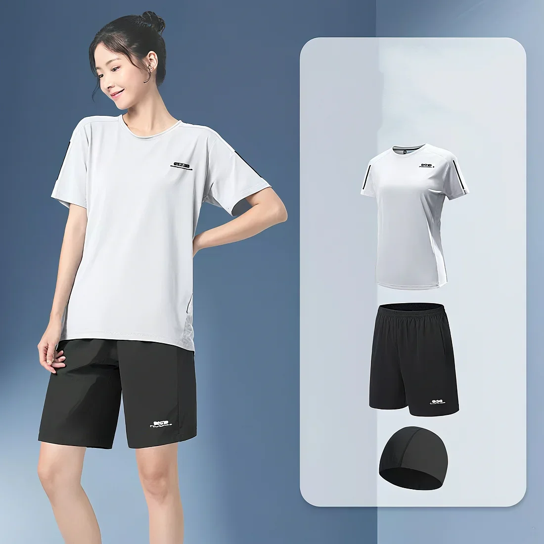 Women's swimming suit for sports, cool and breathable, with a comfortable fit, making sports more comfortable
Women's swimming suit for sports, cool and breathable, with a comfortable fit, making sports more comfortable