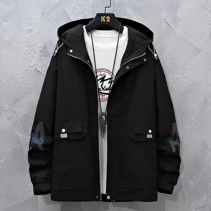 Windbreaker Thin Hooded Jacket Men Spring Summer Hoodie Zipper Jacket Pop Men's Casual Long Sleeve Coat Tops Clothes
Windbreaker Thin Hooded Jacket Men Spring Summer Hoodie Zipper Jacket Pop Men's Casual Long Sleeve Coat Tops Clothes