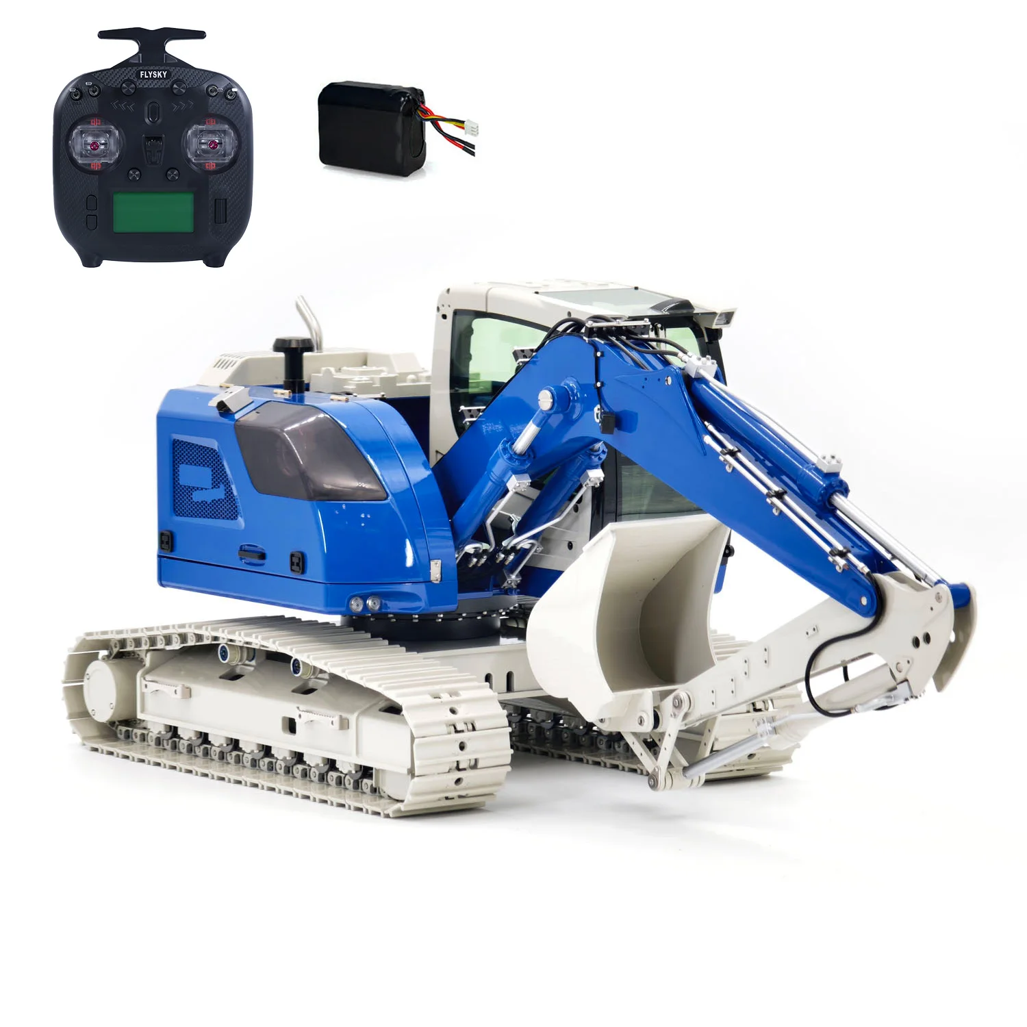 1/14 Metal 2Arms RC Hydraulic Tracked Excavator JDM-208 R920 Radio Control Digger Engineering Vehicle Battery Construction Model
1/14 Metal 2Arms RC Hydraulic Tracked Excavator JDM-208 R920 Radio Control Digger Engineering Vehicle Battery Construction Model