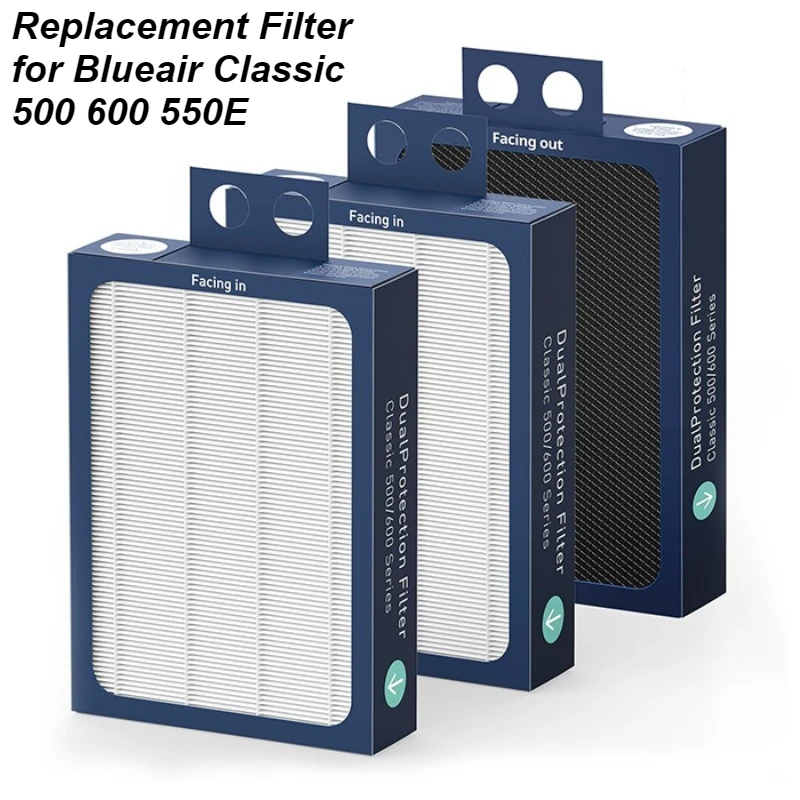 Replacement Filter for Blueair Classic 500 600 550E - Compatible with RFiXX Models - HEPA Silent Technology
Replacement Filter for Blueair Classic 500 600 550E - Compatible with RFiXX Models - HEPA Silent Technology