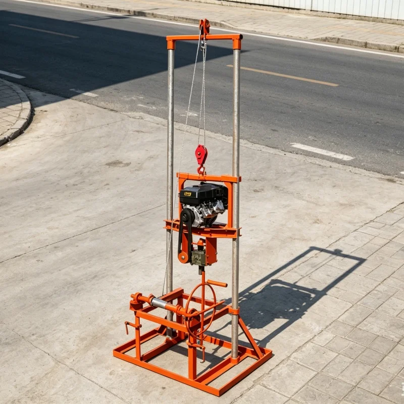 Customized Mini Water Well Drilling Rig for Farmers, Water Well Driller, Simple Exploration Drilling Equipment
Customized Mini Water Well Drilling Rig for Farmers, Water Well Driller, Simple Exploration Drilling Equipment