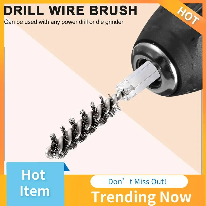 AB08-6 Pieces Of Drilling Brushes, Twisted Wire Stainless Steel Cleaning Brushes Of Different Sizes,For Electric Drill Impact
AB08-6 Pieces Of Drilling Brushes, Twisted Wire Stainless Steel Cleaning Brushes Of Different Sizes,For Electric Drill Impact