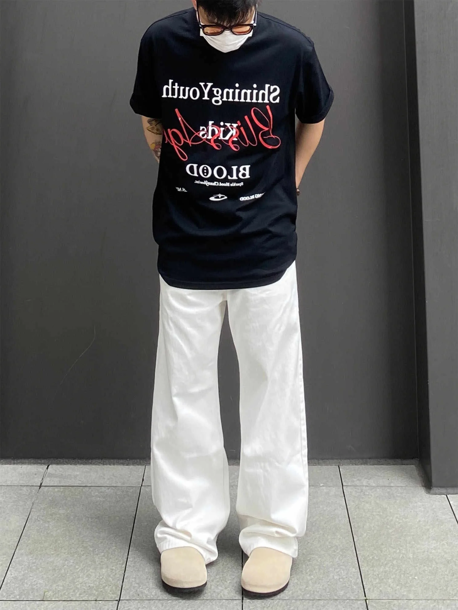 Loose Straight American Streetwear White Skateboarding Jeans Hip Hop Dance Pure Color Casual Long Trousers for Teens
Loose Straight American Streetwear White Skateboarding Jeans Hip Hop Dance Pure Color Casual Long Trousers for Teens