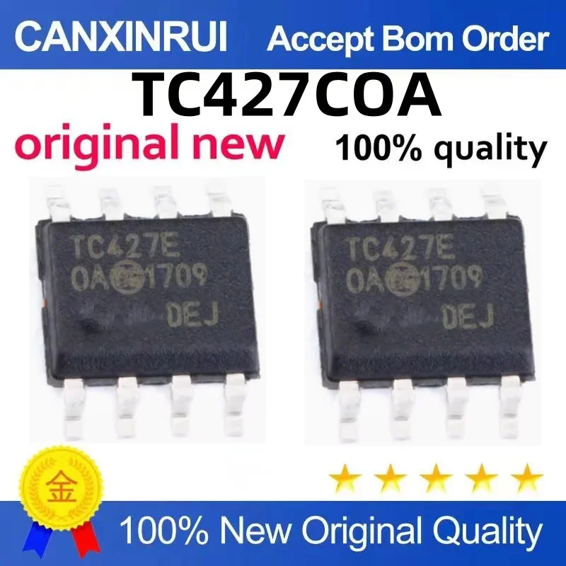 (10 pieces)TC427COA TC427 SOP-8 Bridge Driver Chip Available in Stock
(10 pieces)TC427COA TC427 SOP-8 Bridge Driver Chip Available in Stock