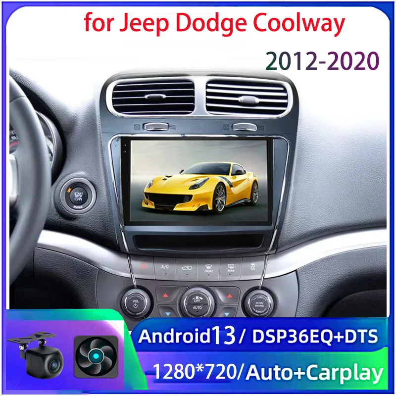 9" 6+128GB For Jeep Dodge Coolway 2012-2020 Apple Carplay Android Auto Car Radio FM AM GPS Head Unit
9" 6+128GB For Jeep Dodge Coolway 2012-2020 Apple Carplay Android Auto Car Radio FM AM GPS Head Unit