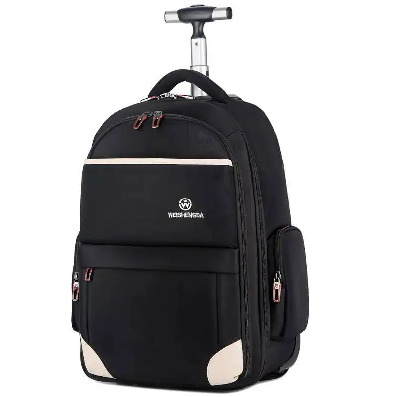 Rolling Backpack for Men Women, Wheeled Travel Laptop Backpack with Wheels Trolley Suitcase Business College Computer Bookbag
Rolling Backpack for Men Women, Wheeled Travel Laptop Backpack with Wheels Trolley Suitcase Business College Computer Bookbag