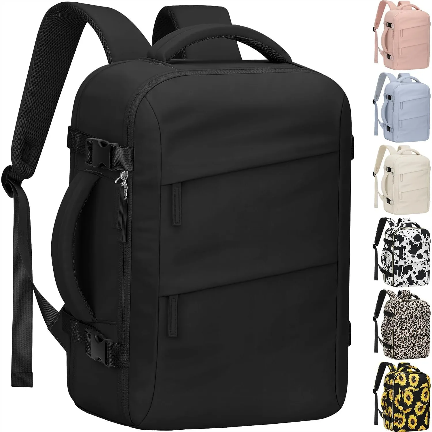 Travel Backpack Carry on Flight Approved Lightweight 15.6 Inch Laptop Backpack for Women Men Business Hiking Essentials
Travel Backpack Carry on Flight Approved Lightweight 15.6 Inch Laptop Backpack for Women Men Business Hiking Essentials