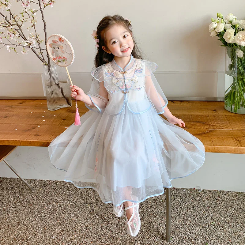 Baby Girl Clothes Suit Girls Dress 2024 New Children Clothing Antique Baby Skirt Summer Princess Skirt Children Summer Dresses
Baby Girl Clothes Suit Girls Dress 2024 New Children Clothing Antique Baby Skirt Summer Princess Skirt Children Summer Dresses