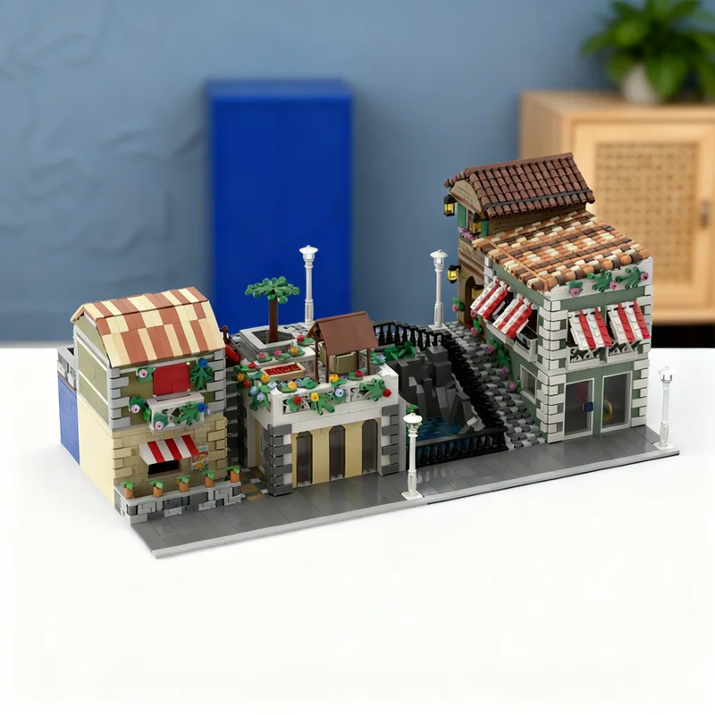 4364pcs MOC Little Italy Modulars Modular Streetscape Model Building Blocks Construction Christmas Gifts Toy Creative DIY Idea
4364pcs MOC Little Italy Modulars Modular Streetscape Model Building Blocks Construction Christmas Gifts Toy Creative DIY Idea