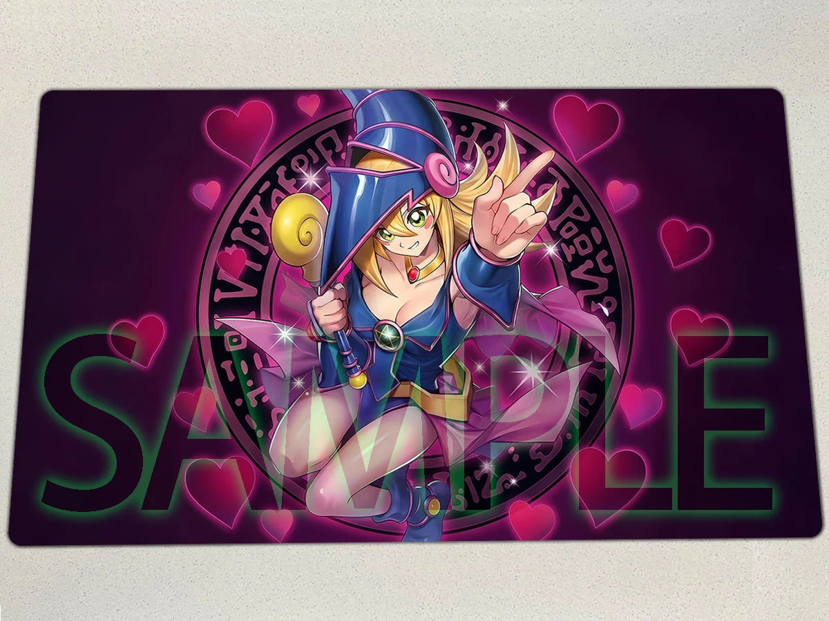YuGiOh Playmat Dark Magic Curtain TCG CCG Mat Dark Magician Girl Board Game Pad Trading Card Game Mat Rubber Mousepad Free Bag
YuGiOh Playmat Dark Magic Curtain TCG CCG Mat Dark Magician Girl Board Game Pad Trading Card Game Mat Rubber Mousepad Free Bag