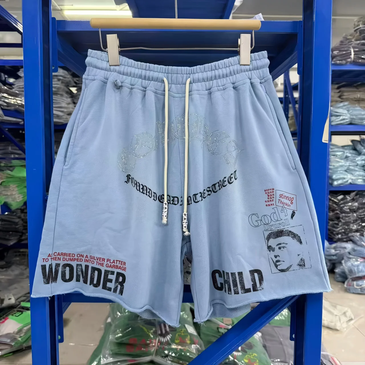 Men Vintage Washed Graphic Print Sweat Shorts "Wonder Child" Streetwear Loose Fit Casual Drawstring Shorts
Men Vintage Washed Graphic Print Sweat Shorts "Wonder Child" Streetwear Loose Fit Casual Drawstring Shorts