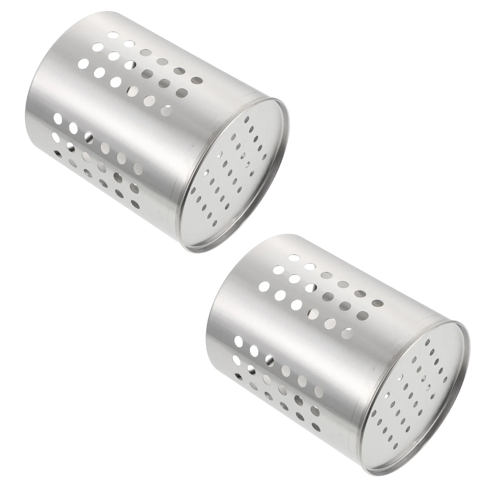 2 Pcs Chopsticks Holder Stainless Steel Tableware Storage Barrel Cutlery Countertop Drying Rack Kitchen Utensils
2 Pcs Chopsticks Holder Stainless Steel Tableware Storage Barrel Cutlery Countertop Drying Rack Kitchen Utensils