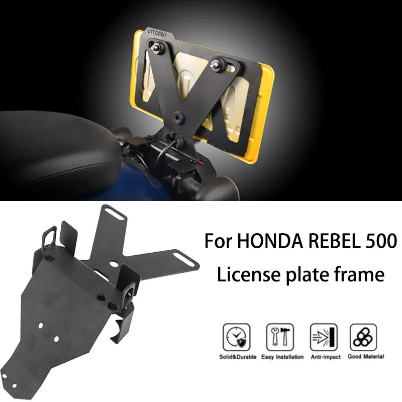 MTKRACING для HONDA REBEL 500 2017-2024, заднее крыло, поддержка рамки номерного знака
MTKRACING для HONDA REBEL 500 2017-2024, заднее крыло, поддержка рамки номерного знака