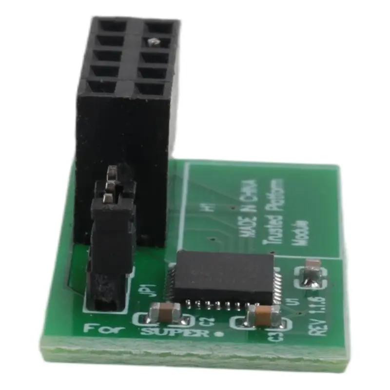 BYBS-1 PC 10 Pin SPI TPM 2.0 Module Green Module TPM 2.0 Module Trusted Platform For Supermicro AOM-TPM-9670H
BYBS-1 PC 10 Pin SPI TPM 2.0 Module Green Module TPM 2.0 Module Trusted Platform For Supermicro AOM-TPM-9670H