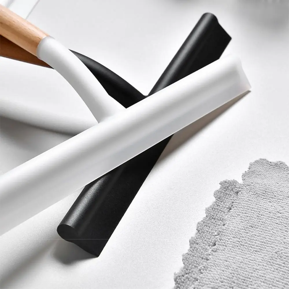 Non-Scratch Kitchen Water Wiper Soft Silicone Widen Design Window Squeegee Comfortable Grip Wooden Handle Mirror Water Scraper
Non-Scratch Kitchen Water Wiper Soft Silicone Widen Design Window Squeegee Comfortable Grip Wooden Handle Mirror Water Scraper