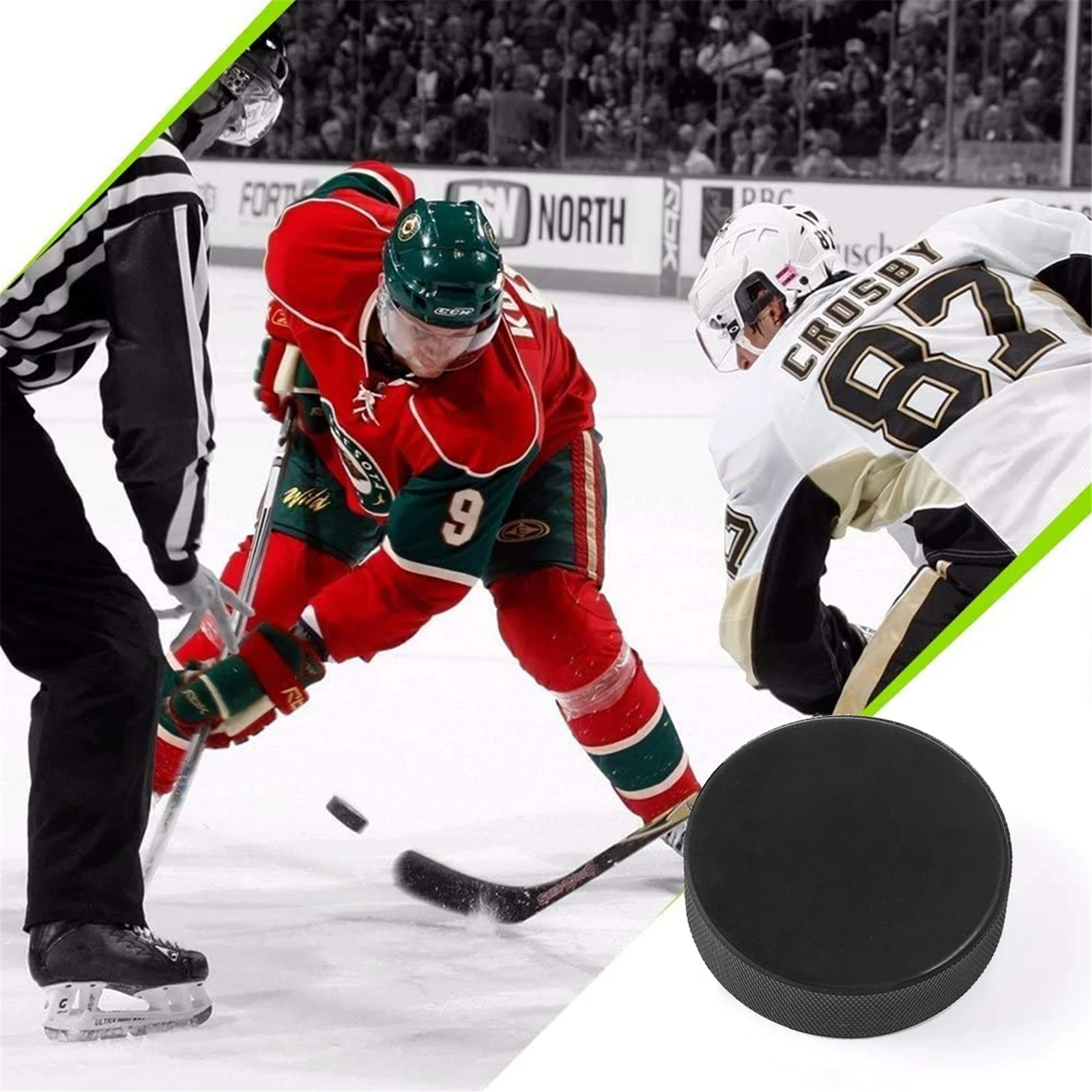 9 Pcs Game Ice Hockey Sports Puck Practice Black Pucks Dedicated Tools Practicing
9 Pcs Game Ice Hockey Sports Puck Practice Black Pucks Dedicated Tools Practicing